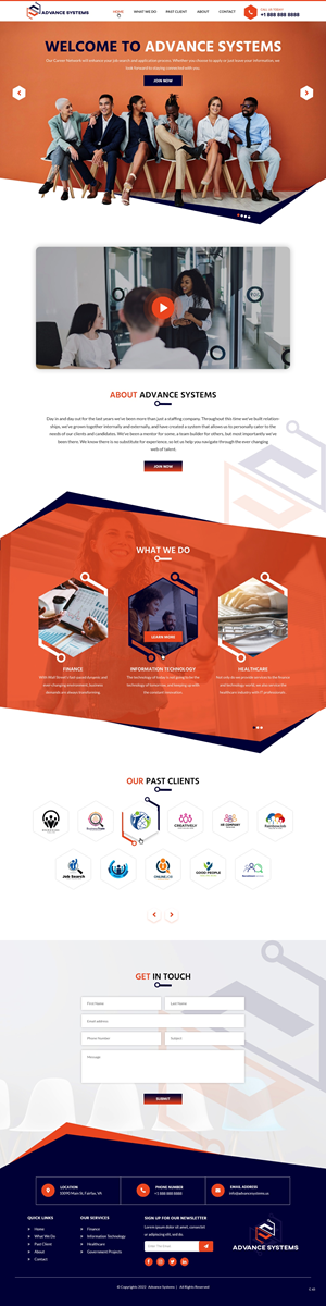 Web Design by pb for this project | Design: #28784747