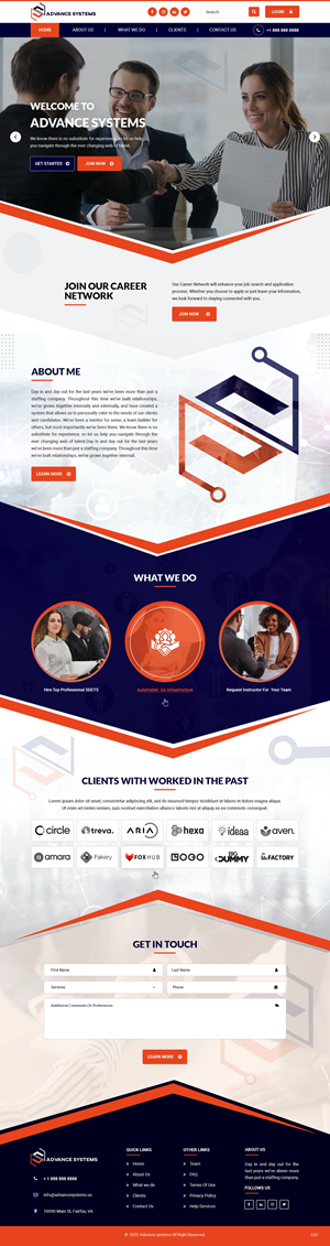 Web Design by pb for this project | Design: #28784748