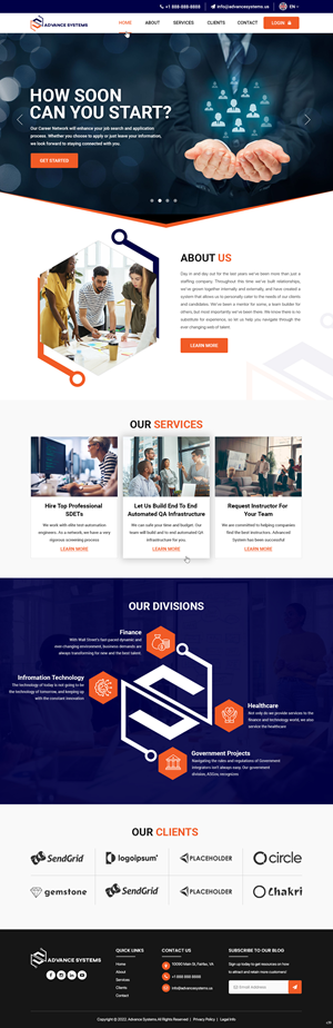 Web Design by pb for this project | Design: #28784749