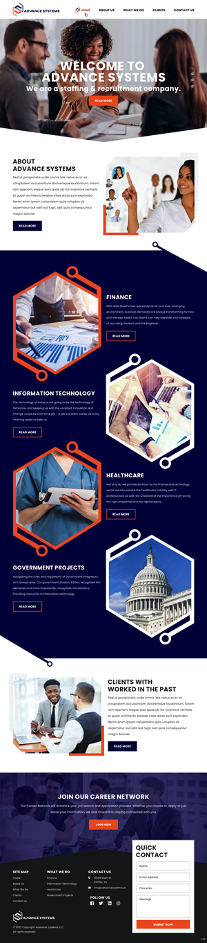 Web Design by pb for this project | Design: #28784751