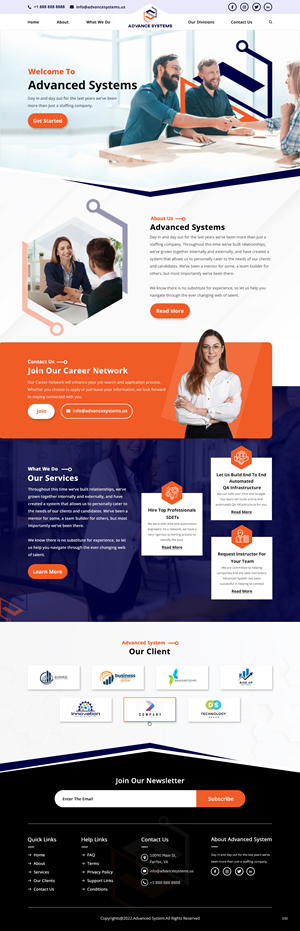 Web Design by pb for this project | Design: #28784752