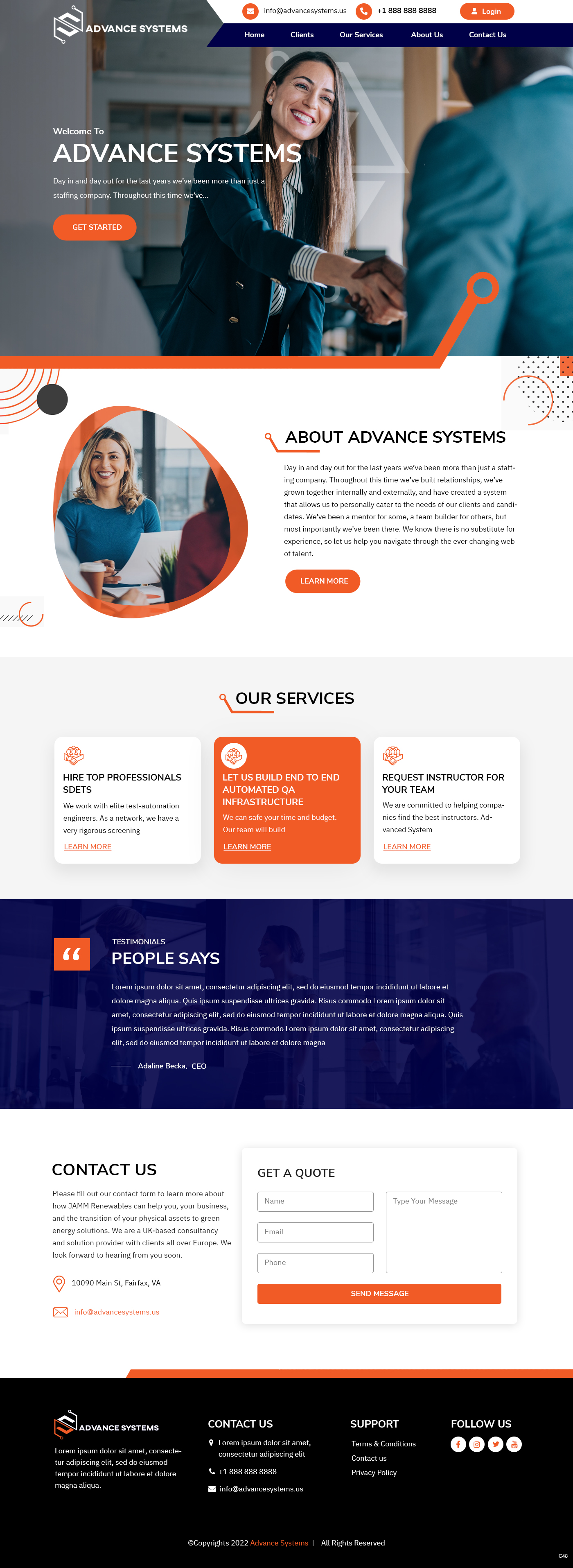 Web Design by pb for this project | Design #28784754