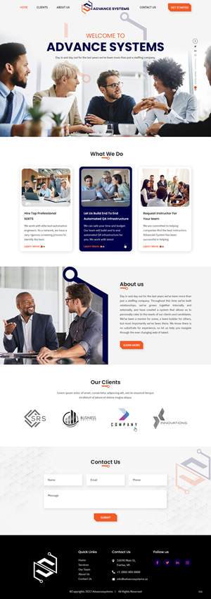 Web Design by pb for this project | Design: #28784755