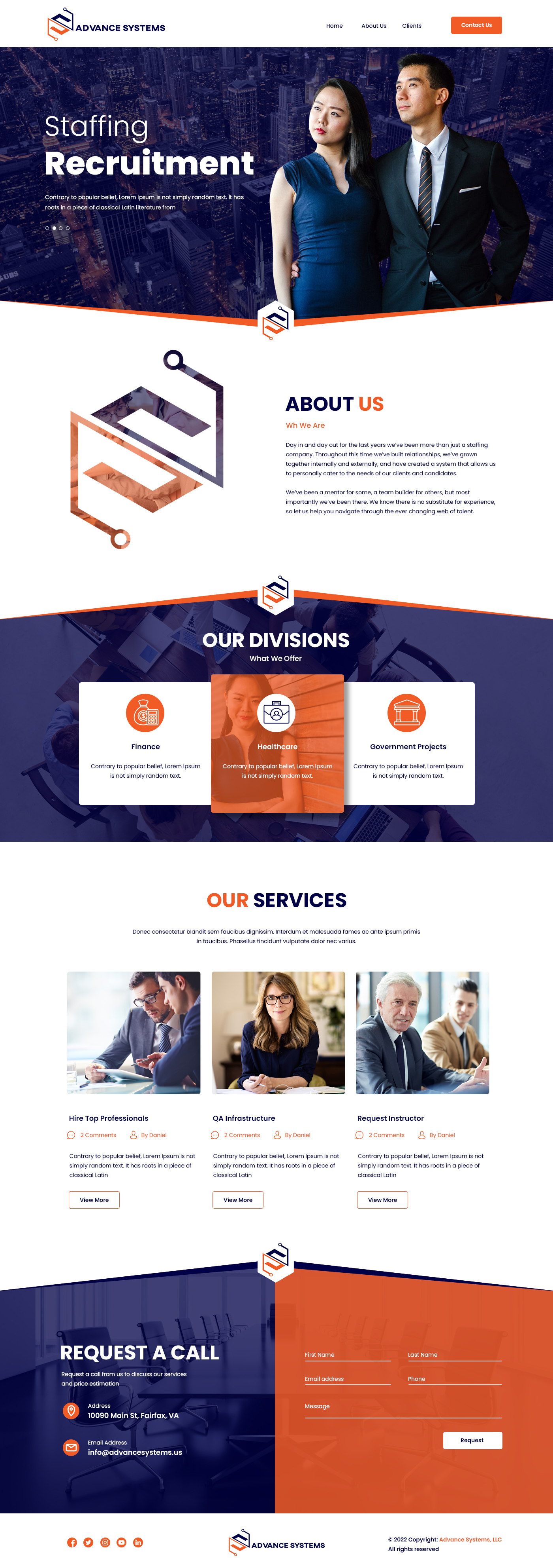 Web Design by ag622988 for this project | Design #28781452