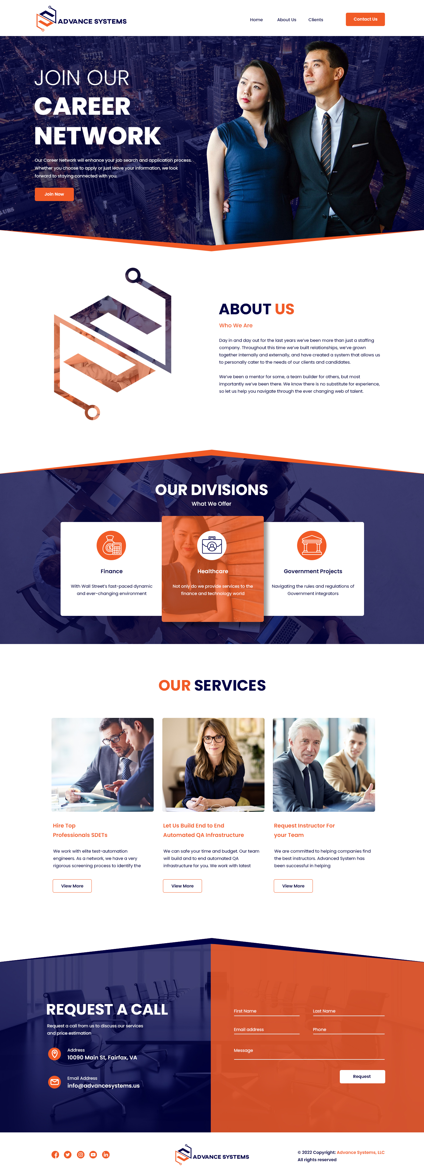 Web Design by ag622988 for this project | Design #28783958