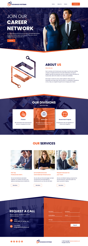 Web Design by ag622988 for this project | Design #28783958