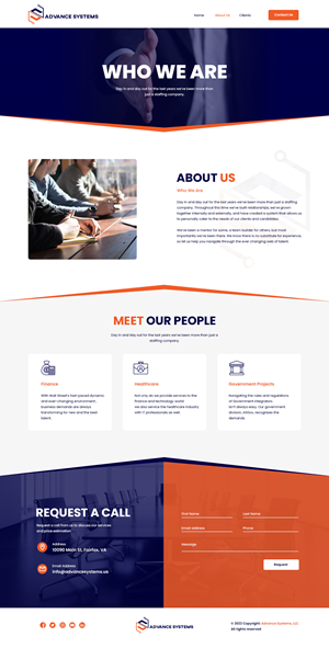 Web Design by ag622988 for this project | Design: #28785254