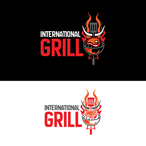 International grill | Logo-Design von brand maker