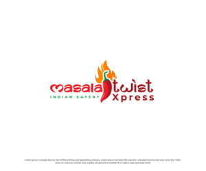 Masala Twist Xpress INDIAN EATERY | Logo Design by ecorokerz