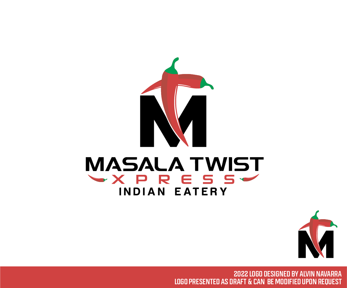 Logo Design by alvinnavarra for Masala Twist | Design #28825595