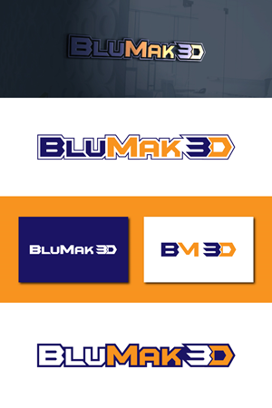 Design de Logo par Mr. Art pour BluMak 3D | Design : #28791462