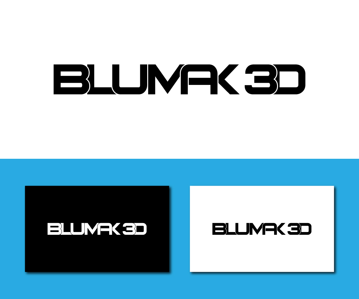 Logo Design by Mr. Art for BluMak 3D | Design #28812164