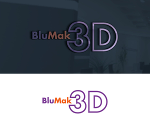 Diseño de Logo por Nadim_art para BluMak 3D | Diseño #28786276