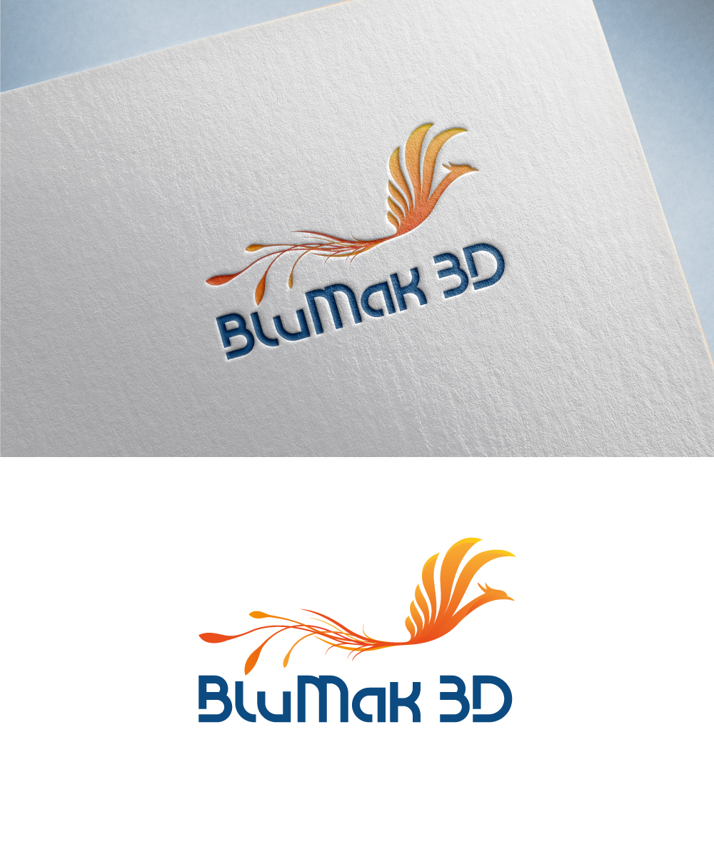 Logo Design by lionx for BluMak 3D | Design #28799416