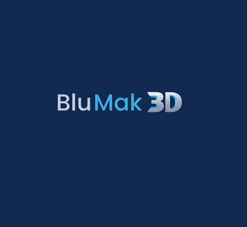 Logo Design by instudio for BluMak 3D | Design #28781499
