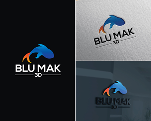 Logo Design by Atec for BluMak 3D | Design: #28785859