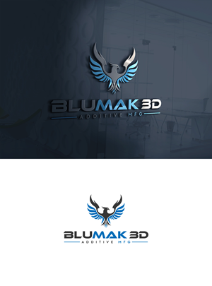 Diseño de Logo por Namita para BluMak 3D | Diseño #28802285