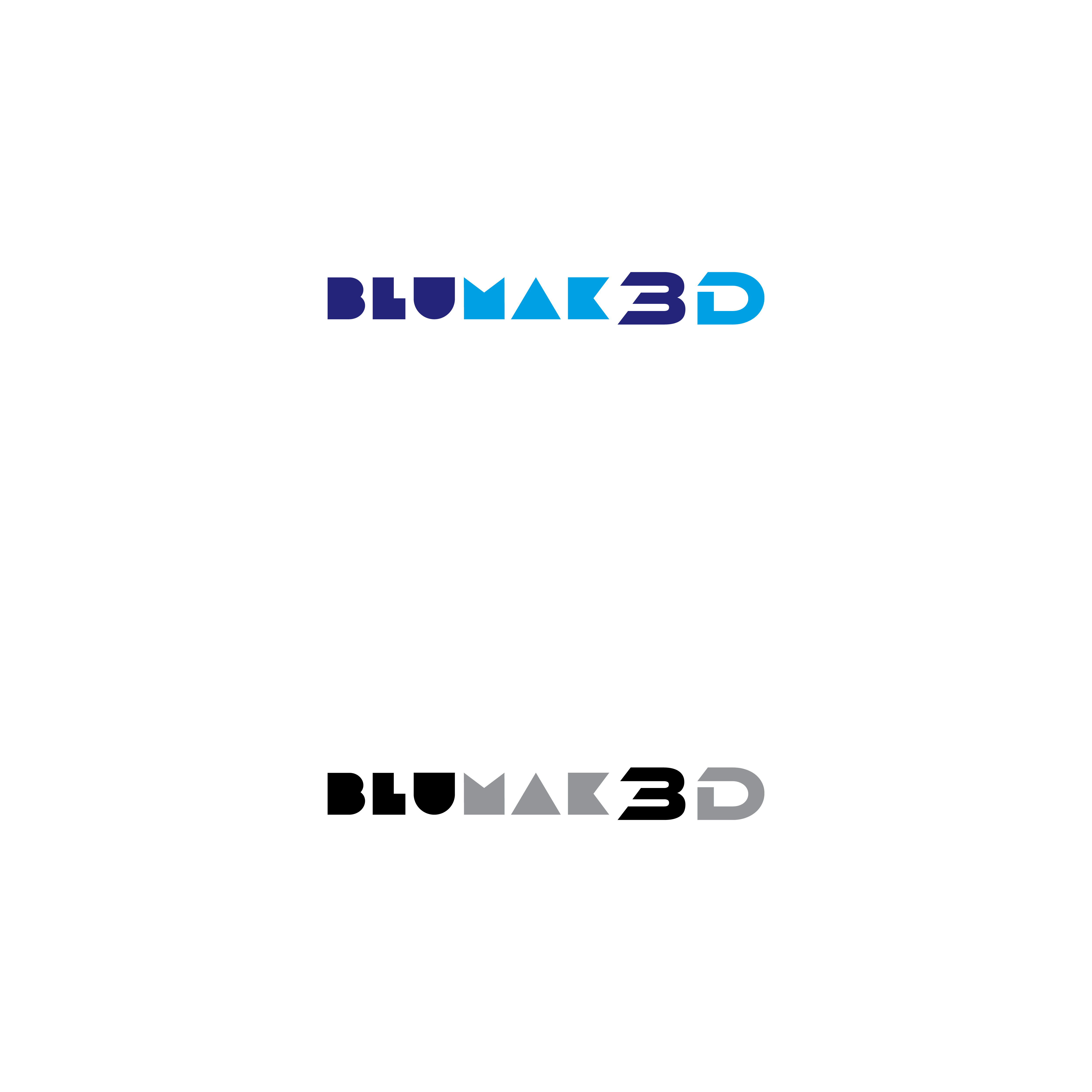 Diseño de Logo por RIDVAN BULBUL para BluMak 3D | Diseño #28787491
