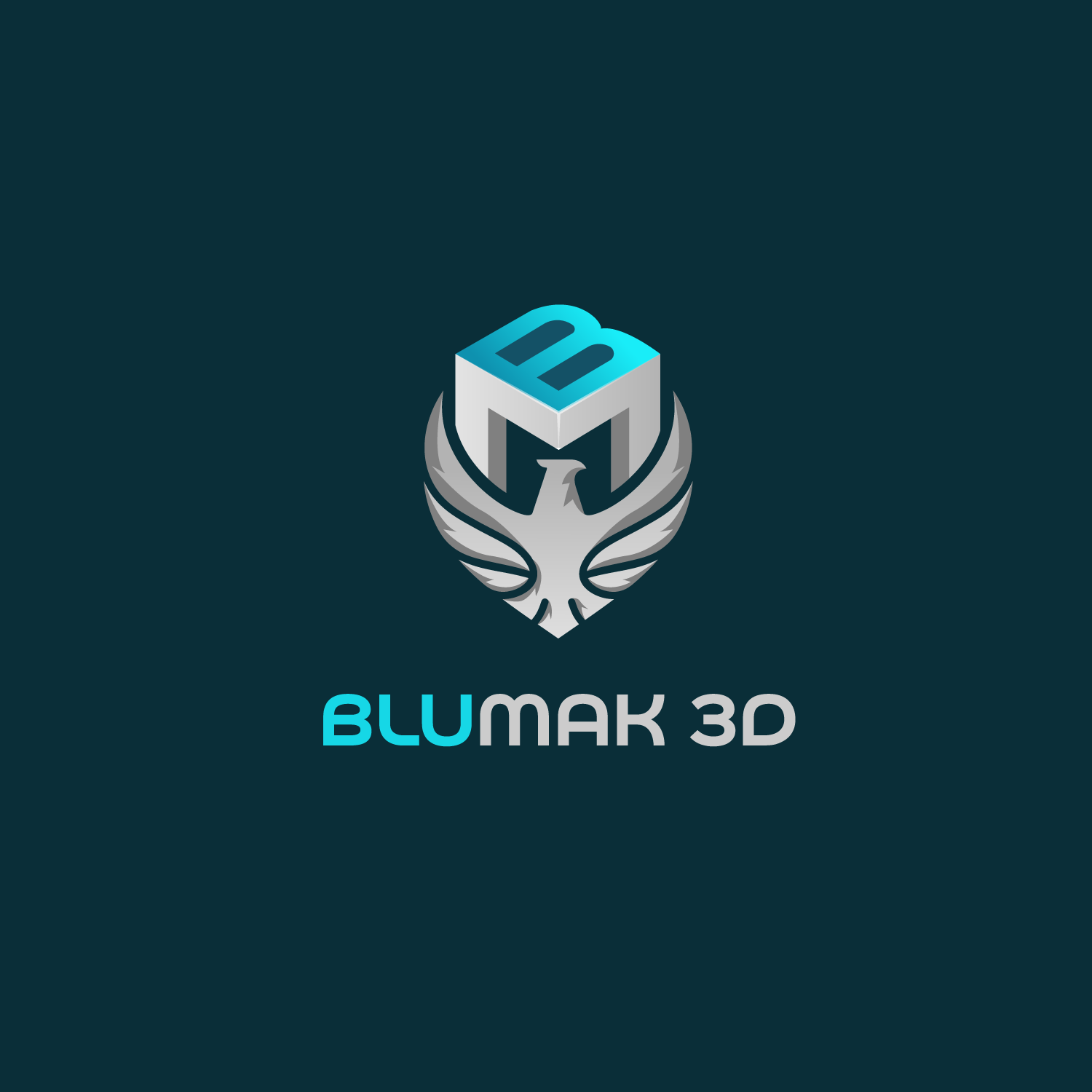 Logo Design by Abdul 20 for BluMak 3D | Design #28799337