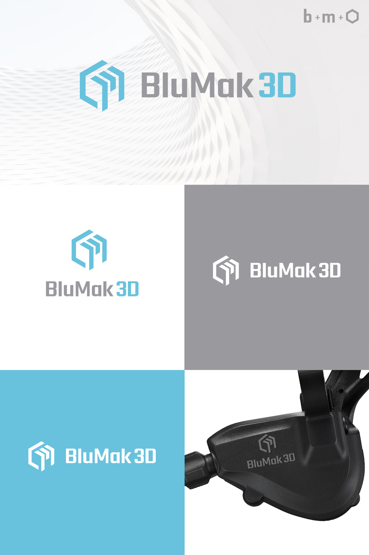 Logo Design by Homgraf Taller Grafico for BluMak 3D | Design #28811460