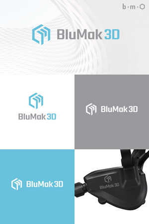 Logo Design by Homgraf Taller Grafico for BluMak 3D | Design: #28811460