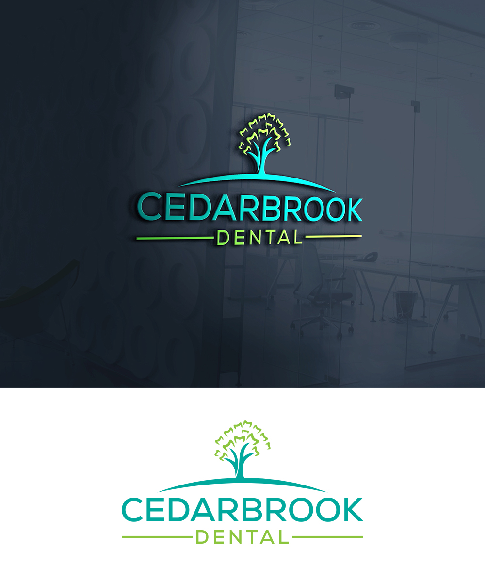 Upmarket, Modern, Dentistry Logo Design for Cedarbrook Dental or