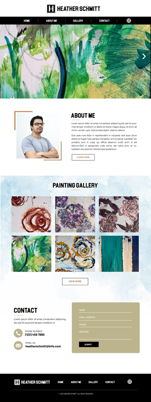 Web Design by Blue Sparrow for this project | Design: #28807044