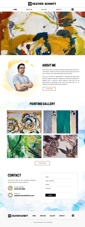 Web Design by Blue Sparrow for this project | Design: #28807045
