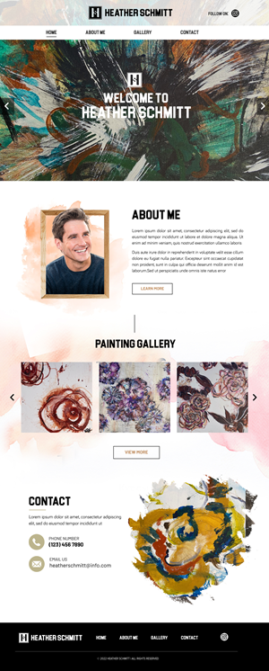 Web Design by Blue Sparrow for this project | Design: #28807124