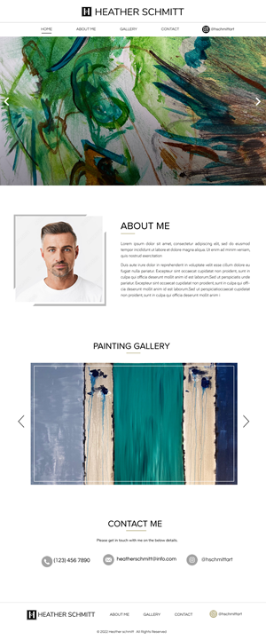Web Design by Blue Sparrow for this project | Design: #28808878