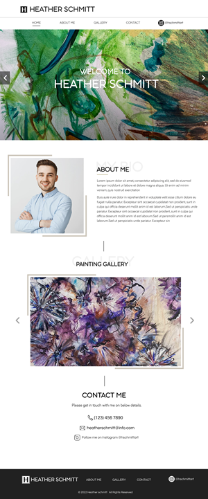 Web Design by Blue Sparrow for this project | Design: #28809641