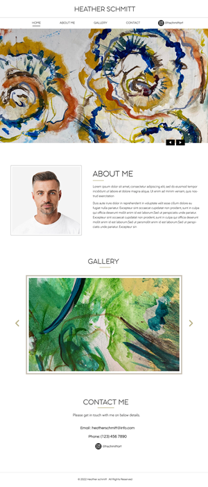 Web Design by Blue Sparrow for this project | Design: #28811181