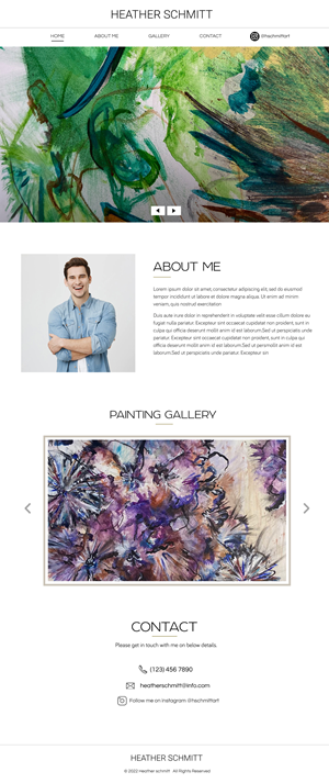 Web Design by Blue Sparrow for this project | Design: #28811444