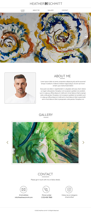 Web Design by Blue Sparrow for this project | Design: #28814928
