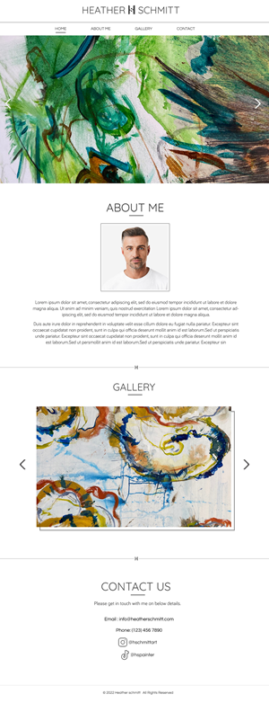 Web Design by Blue Sparrow for this project | Design: #28818910