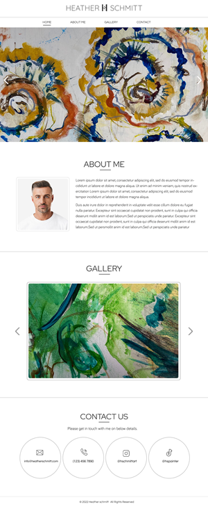 Web Design by Blue Sparrow for this project | Design: #28818985