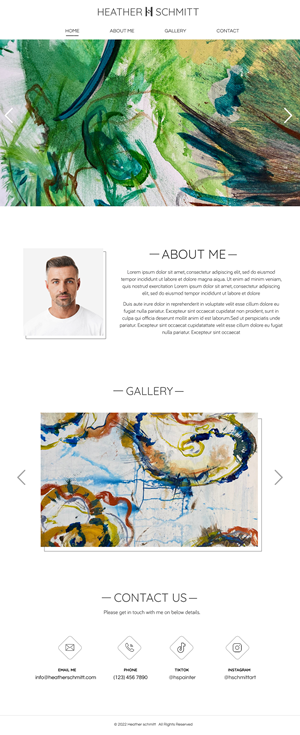 Web Design by Blue Sparrow for this project | Design: #28819021