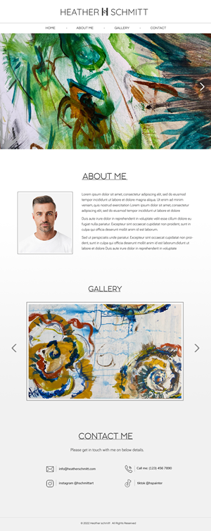 Web Design by Blue Sparrow for this project | Design: #28821487