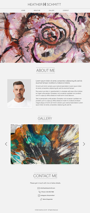 Web Design by Blue Sparrow for this project | Design: #28827684