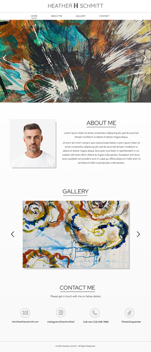 Web Design by Blue Sparrow for this project | Design: #28834960