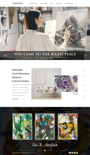 Web Design by Zanek for this project | Design: #28803008