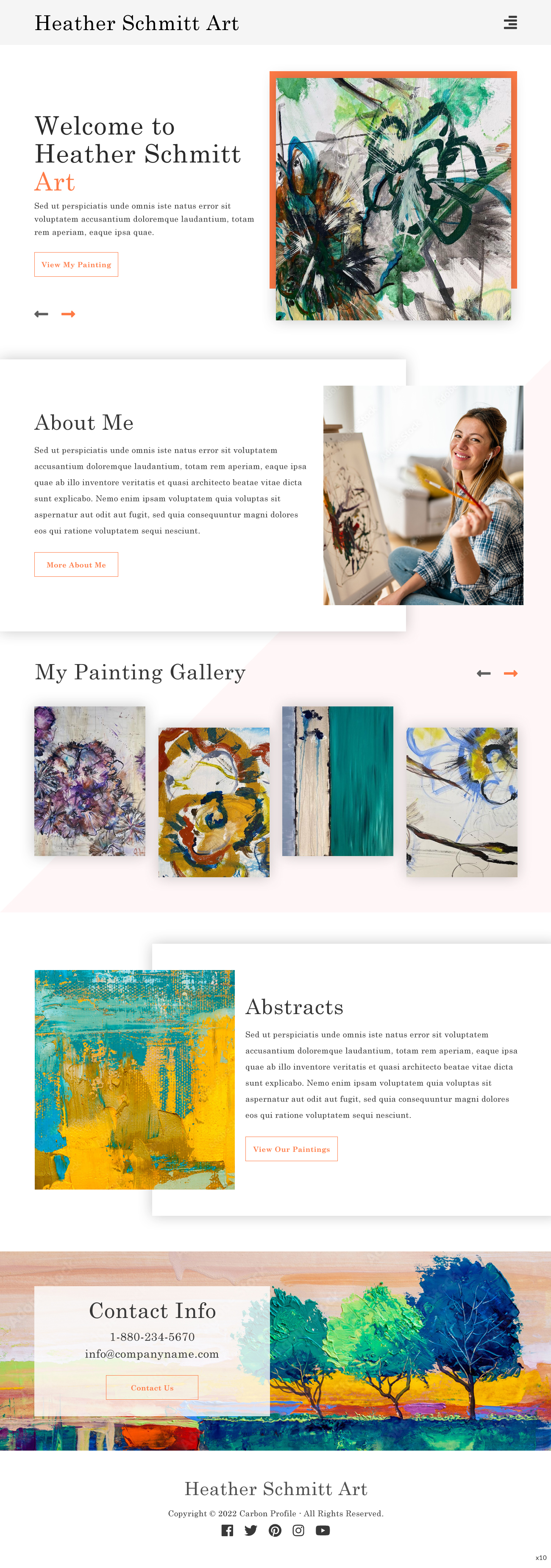 Web Design by pb for this project | Design #28784731