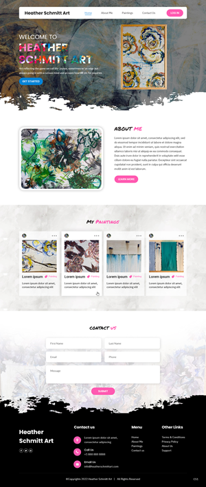 Web Design by pb for this project | Design: #28792235