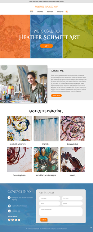 Web Design by pb for this project | Design: #28804196