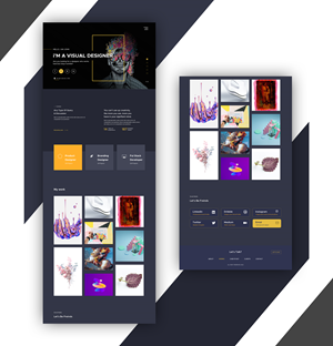Web Design by Samahir Sharif for this project | Design: #28796399