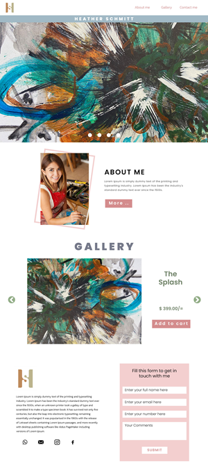 Web Design by Adeel Rahman for this project | Design: #28807761