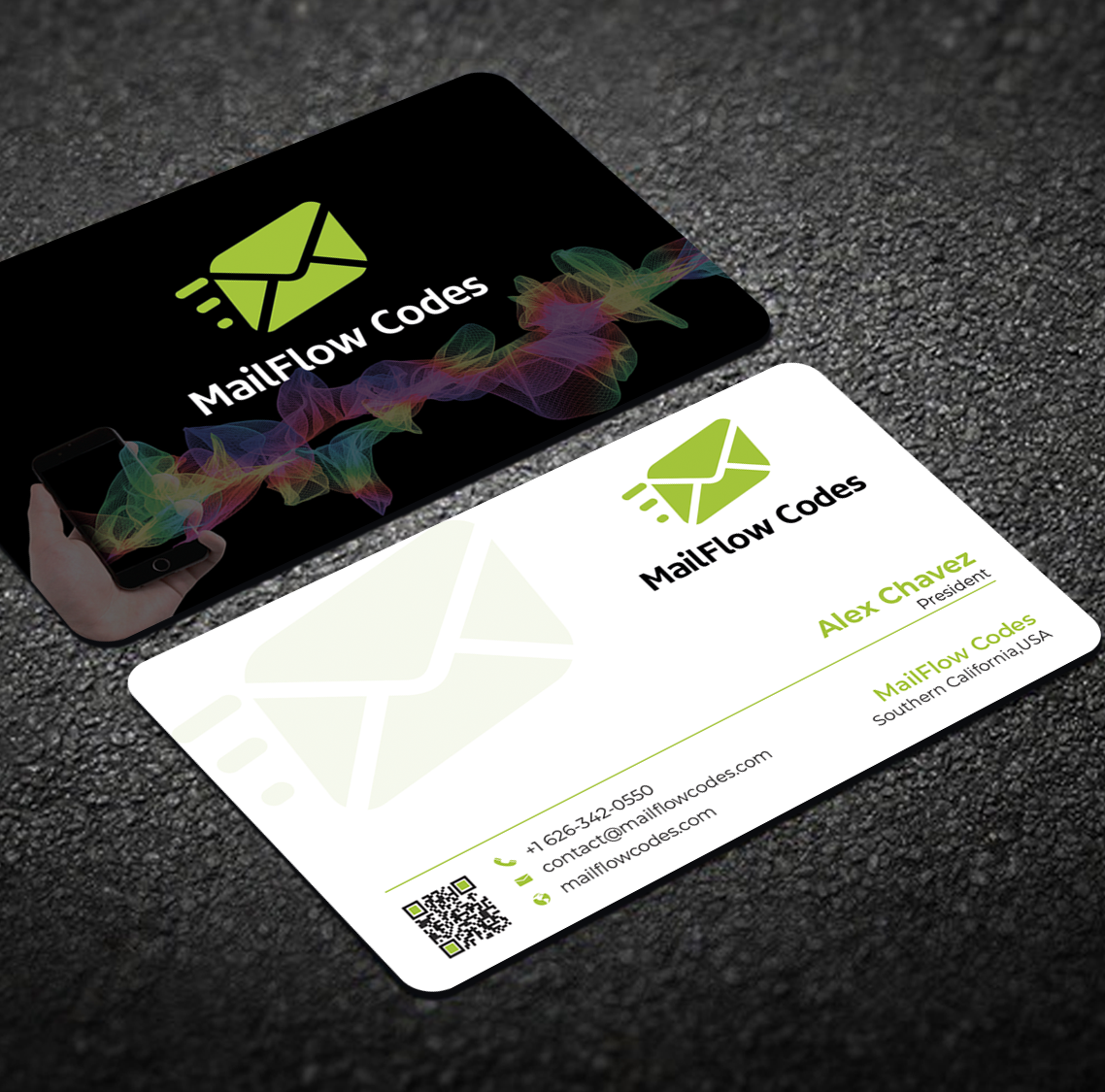 Design de Carte de Visite par Graphixpointt pour TagUrMail | Design #28784662