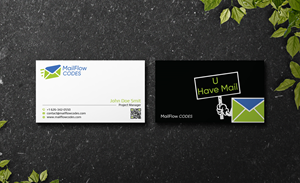 Business Card Design by Verified artistry (Design garden) for TagUrMail | Design: #28795534