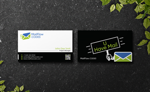 Business Card Design by Verified artistry (Design garden) for TagUrMail | Design: #28800035