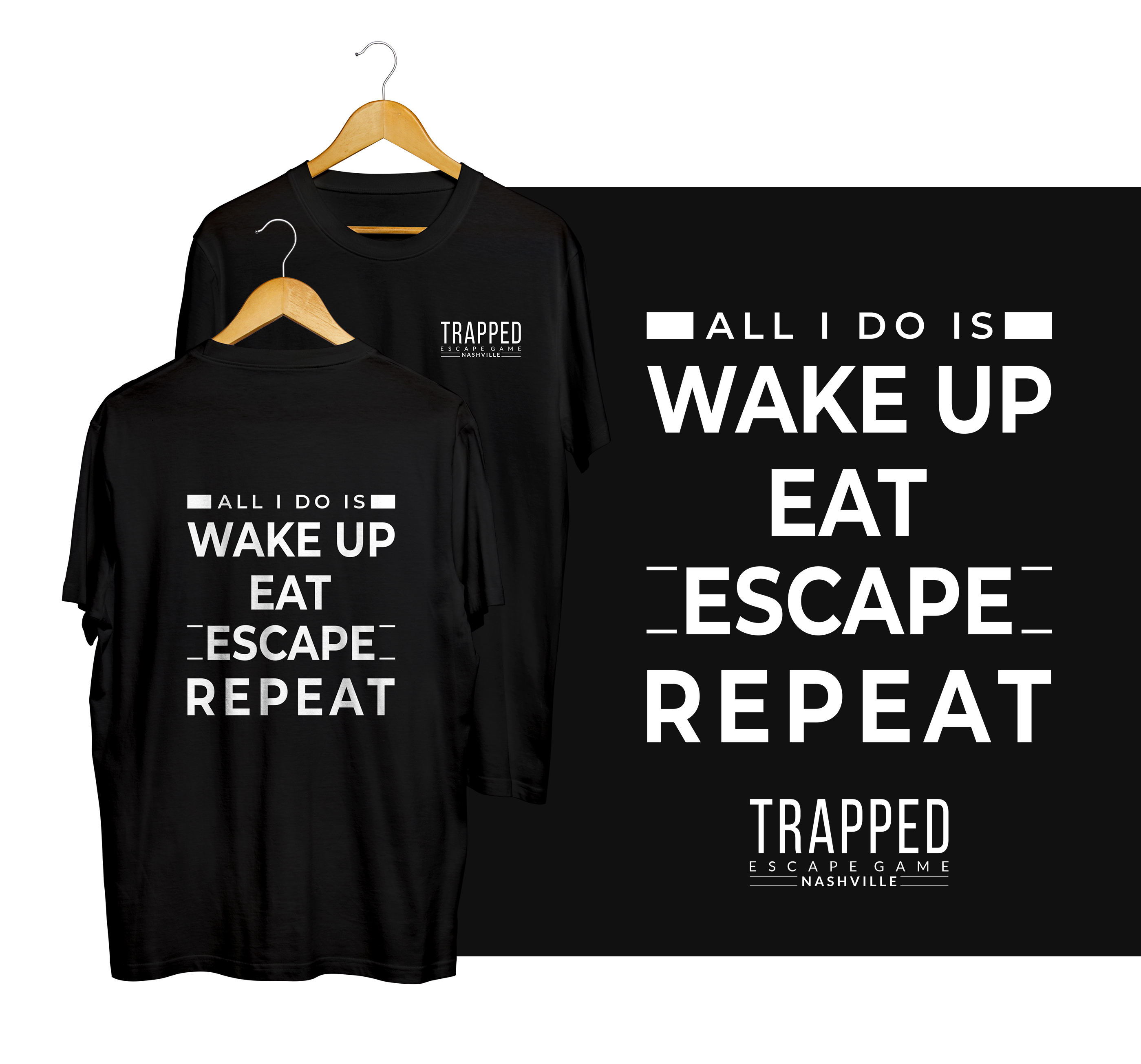 Graphic Design by Graphic Storm for Trapped Escape Game | Design #28804758